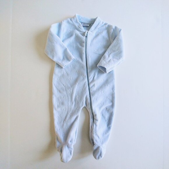 Rene Rofe Star Pattern Footie 0-3 Months - Picture 5 of 6